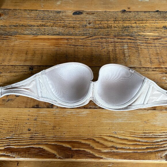 ThirdLove 24/7 Classic Strapless Bra - Taupe 34C - Picture 6 of 7